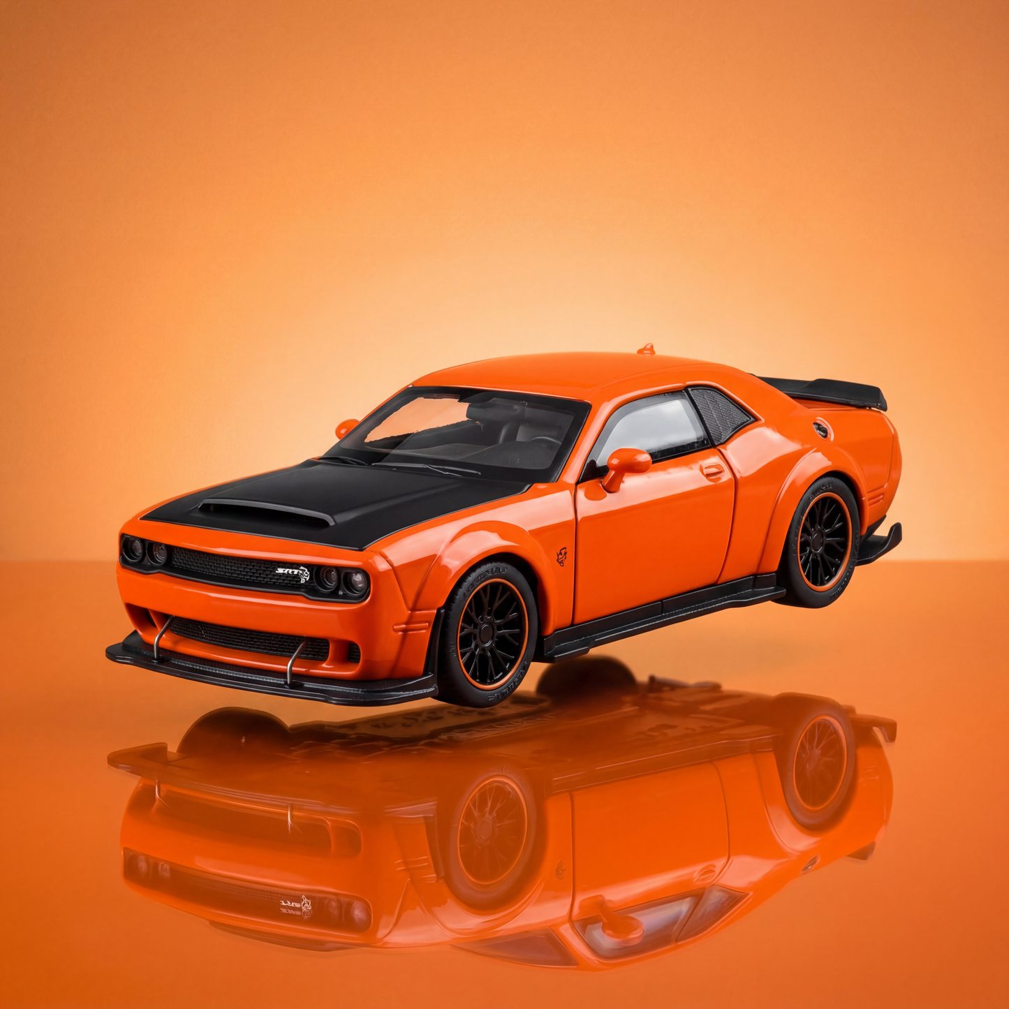 Dodge series 1 36 scale diecast model with opening doors and racing stripes