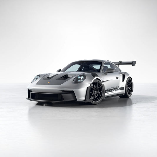 Silver GT3RS - Black rims, Weissach / 1:36 scale
