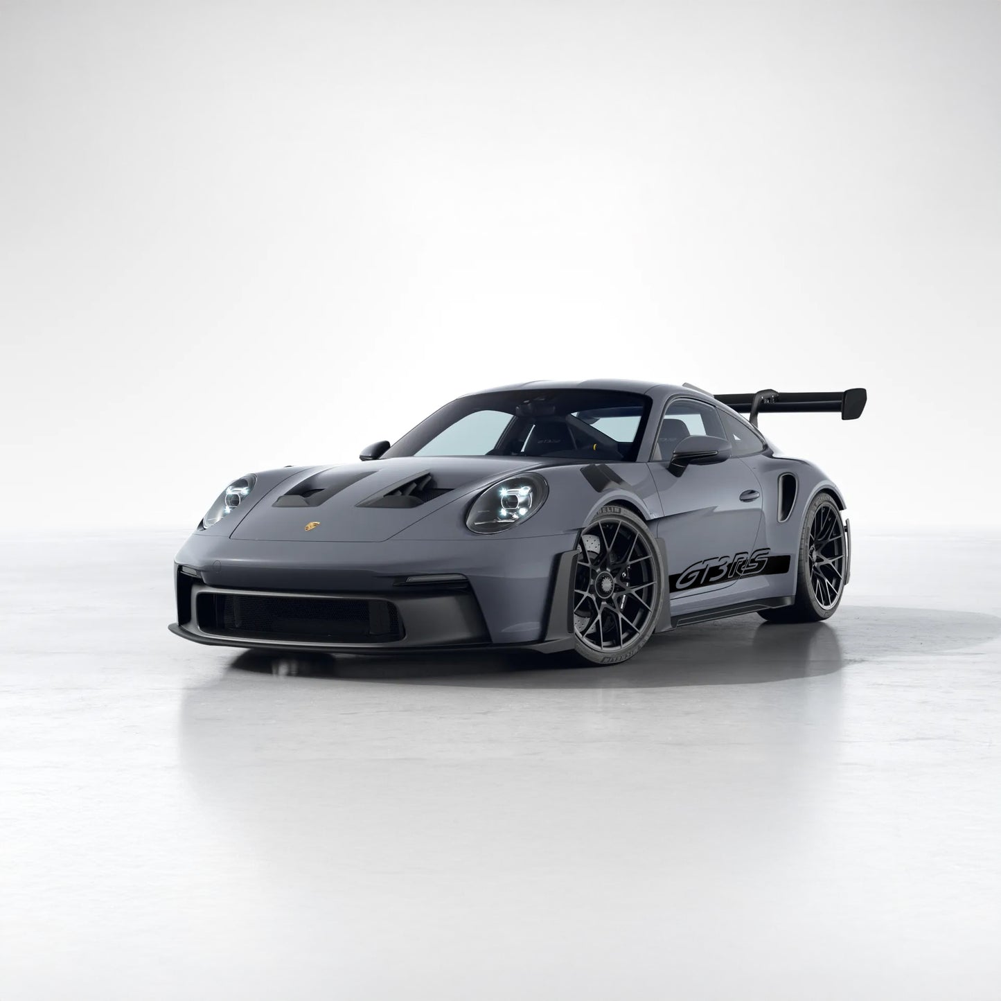 Grey GT3RS - Black rims / 1:36 scale