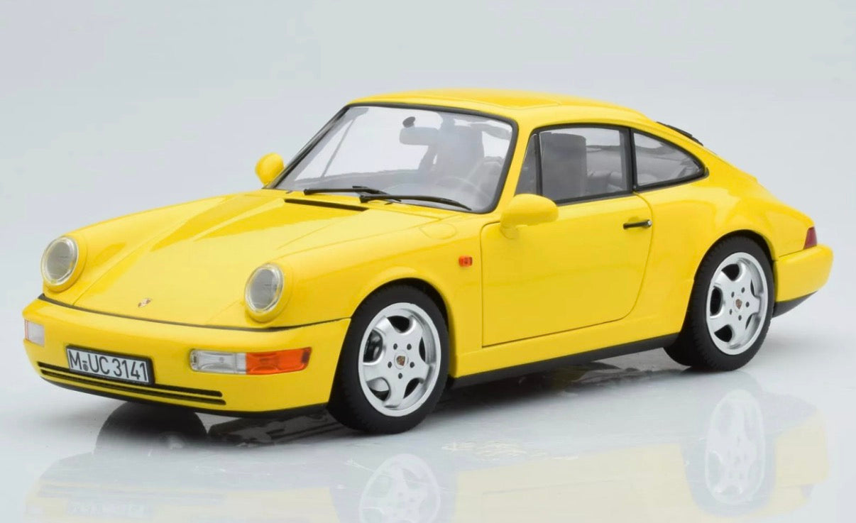 Porsche 964 Carrera - Yellow 1:18