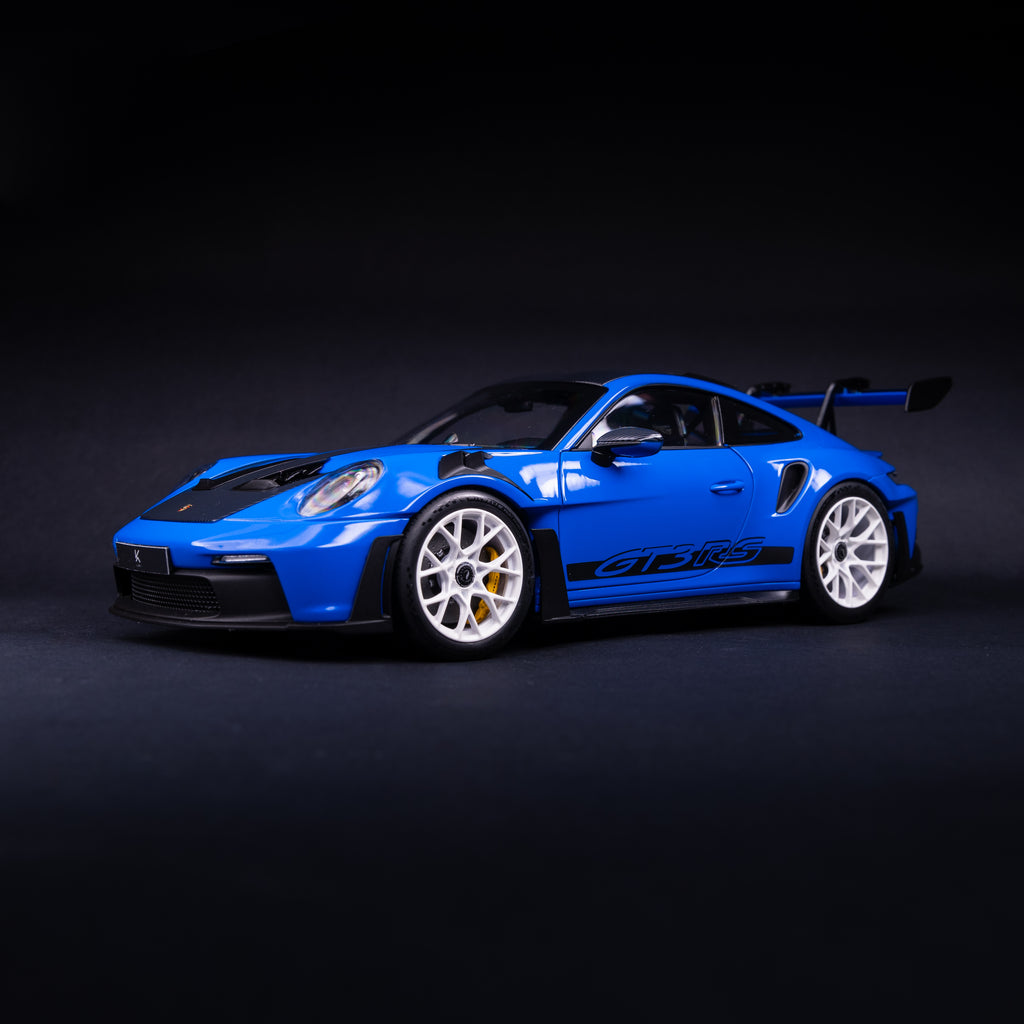 992 GT3RS (weissach) - BLUE - white rims