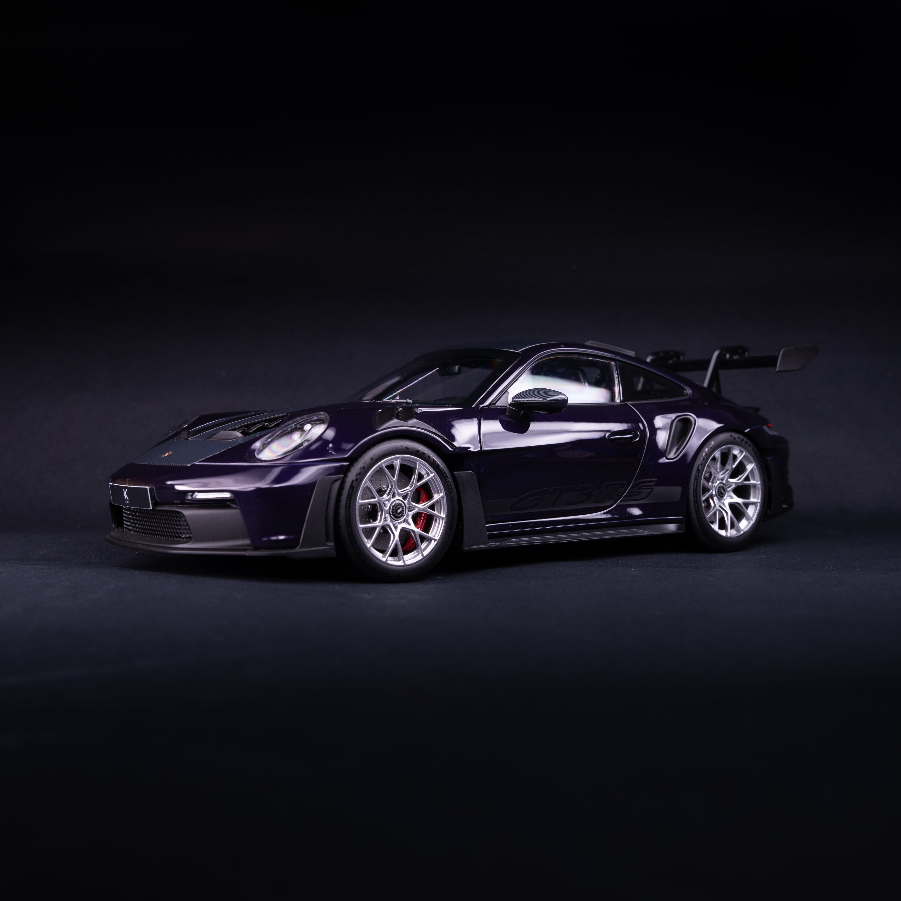 992 GT3RS (weissach) - VIOLA - silver rims !DEFECT!