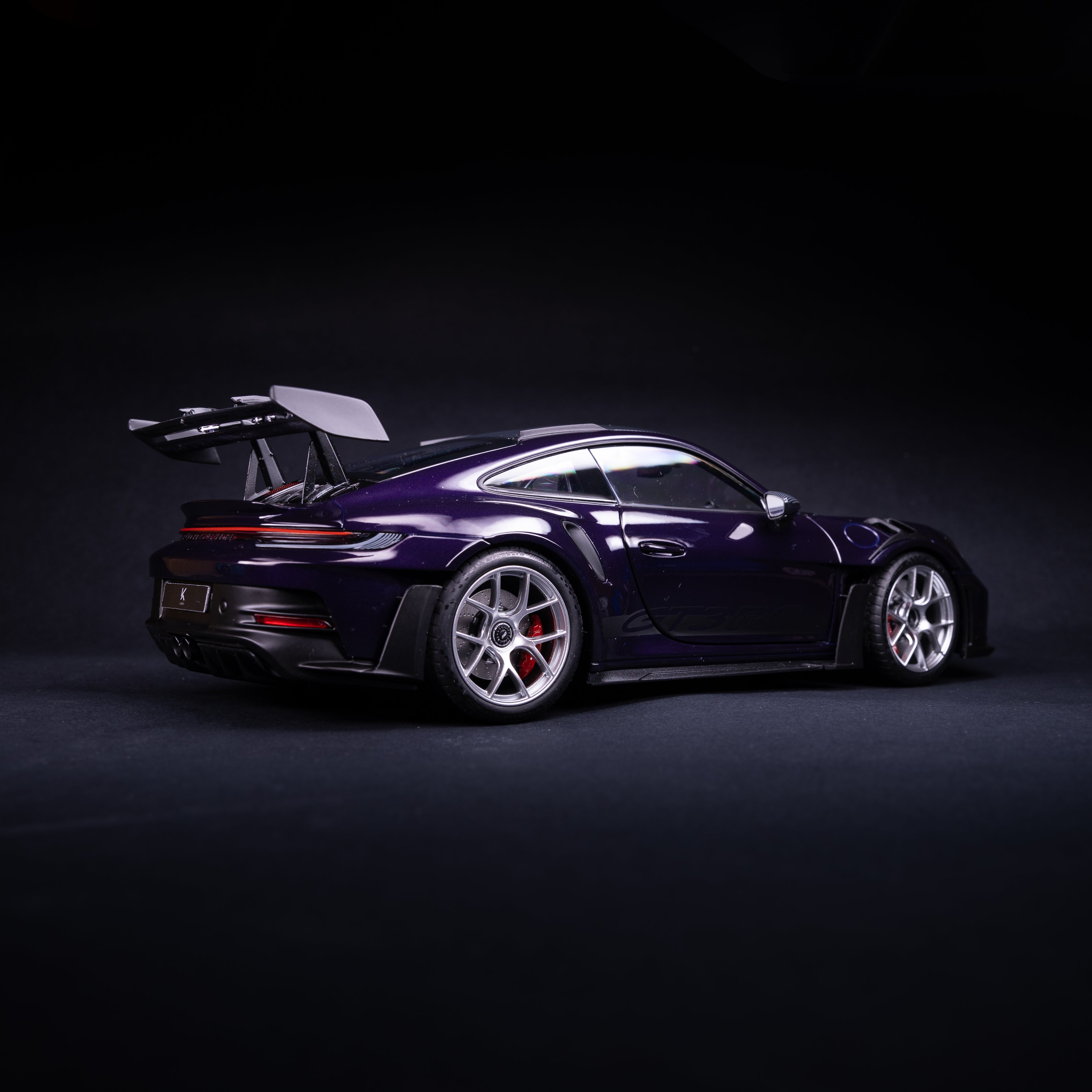 992 GT3RS (weissach) - VIOLA - silver rims