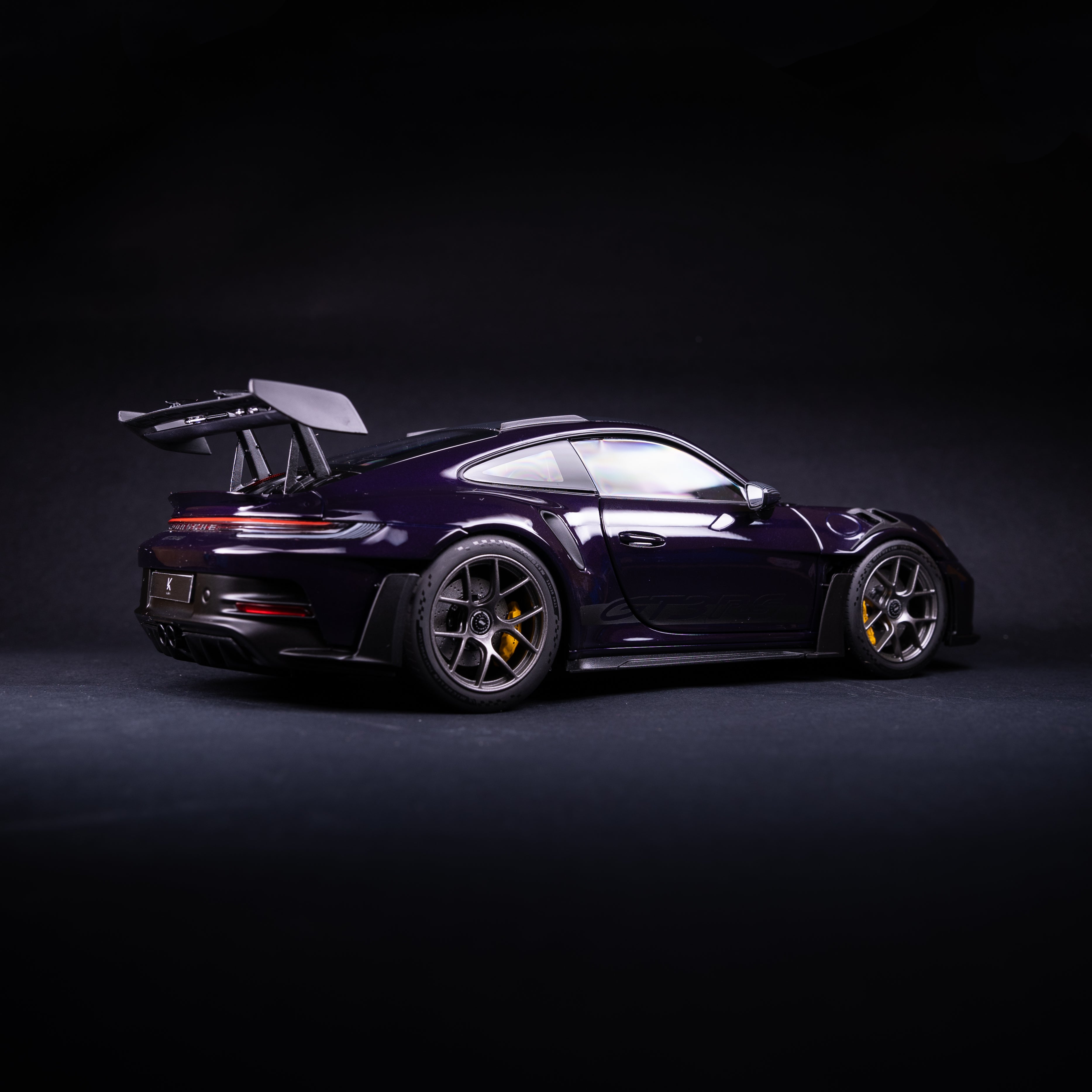 992 GT3RS (weissach) - VIOLA - gray rims