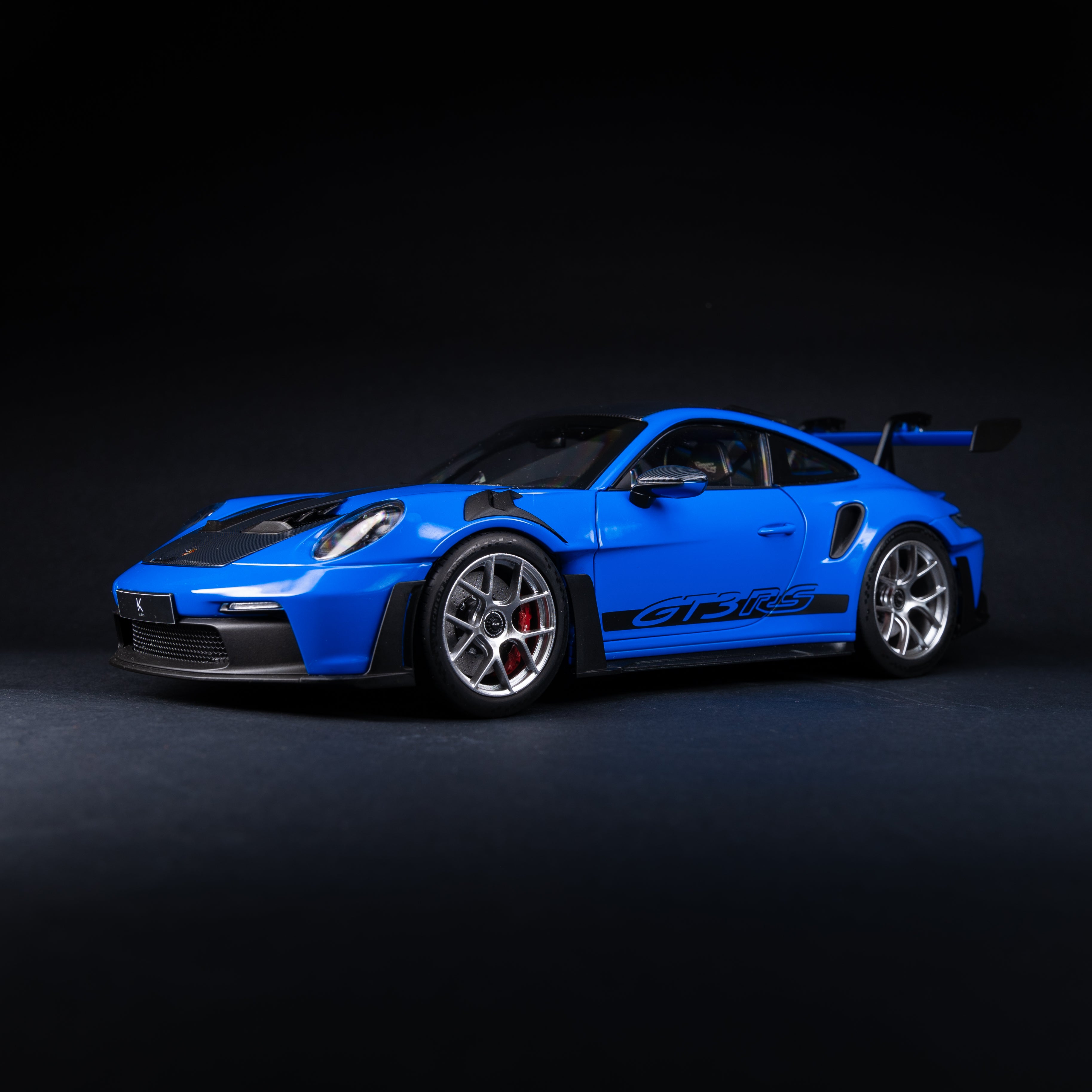992 GT3RS (weissach) - BLUE - silver rims