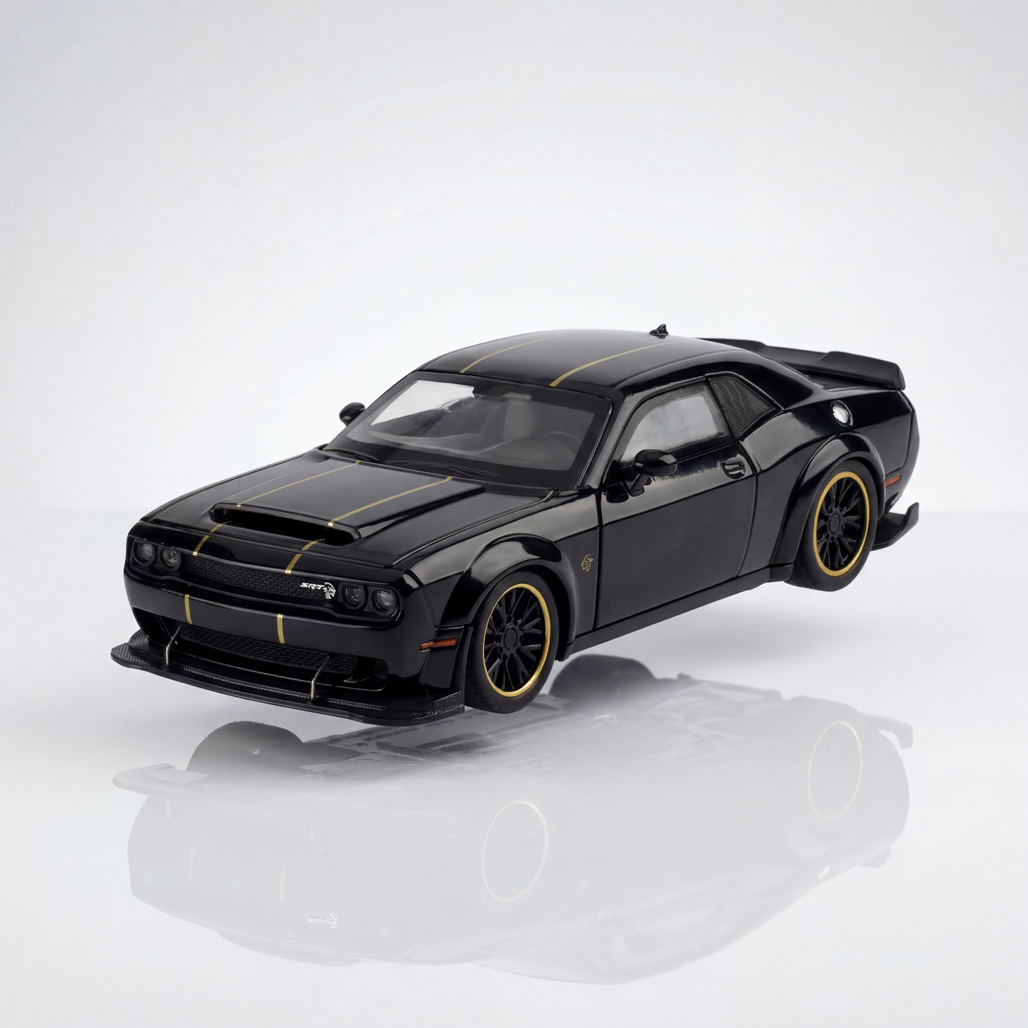 Dodge series 1 36 scale diecast model with opening doors and racing stripes